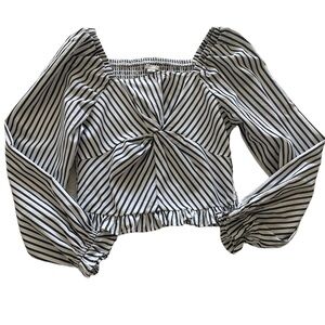 Nordstrom Girls’ Striped Long Sleeve Top